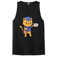 Cat Mail Carrier Gift For Mailman PosiCharge Competitor Tank