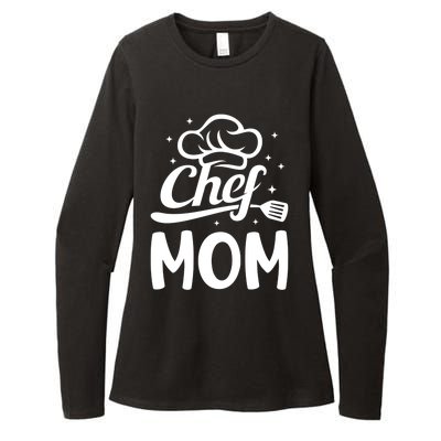 Chef Mom Culinary Mom Restaurant Cooking Kitchen Cooking Mom Cool Gift Womens CVC Long Sleeve Shirt