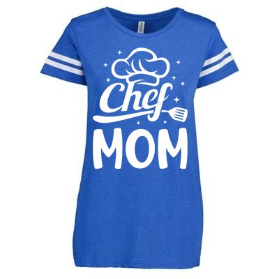 Chef Mom Culinary Mom Restaurant Cooking Kitchen Cooking Mom Cool Gift Enza Ladies Jersey Football T-Shirt