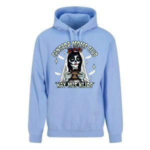 Cansada Moms Club Ay Mis Hijos Halloween Mexican Spooky Unisex Surf Hoodie