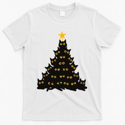 Christmas Meow Cute Cat T-Shirt