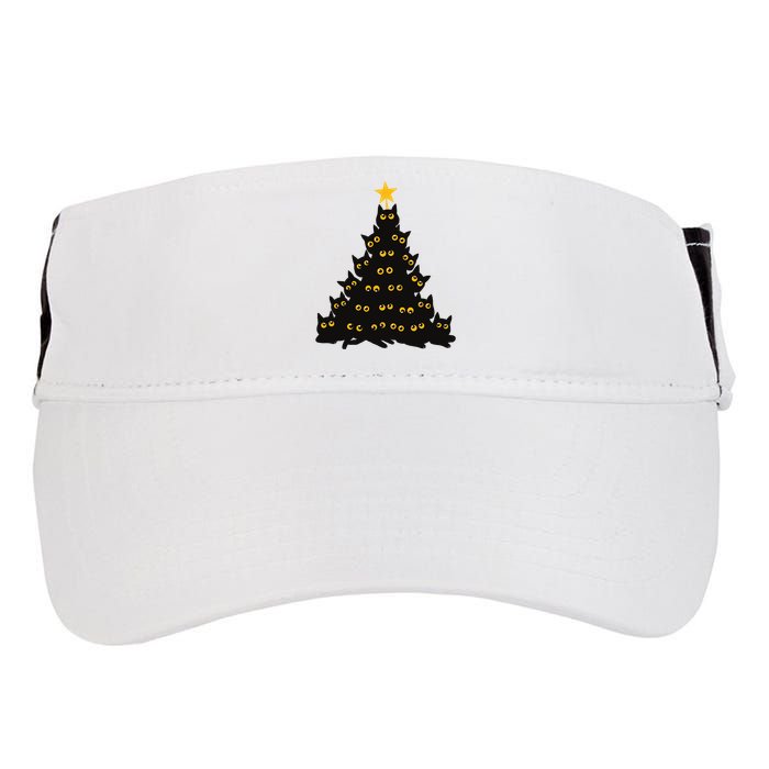 Christmas Meow Cute Cat Adult Drive Performance Visor