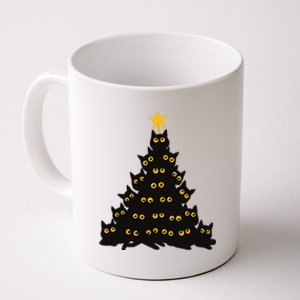 Christmas Meow Cute Cat Coffee Mug