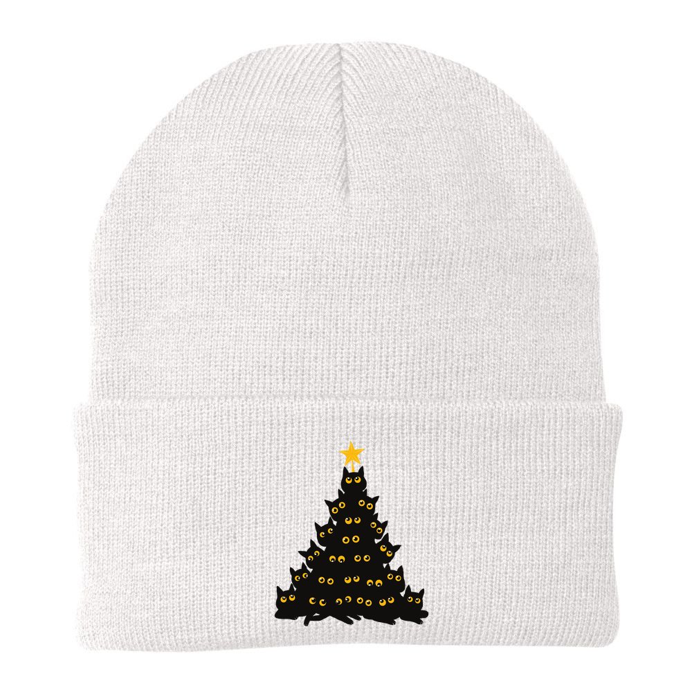 Christmas Meow Cute Cat Beanie