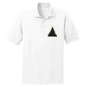 Christmas Meow Cute Cat PosiCharge RacerMesh Polo