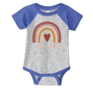 Cat Mom Cute Boho Rainbow Infant Baby Jersey Bodysuit