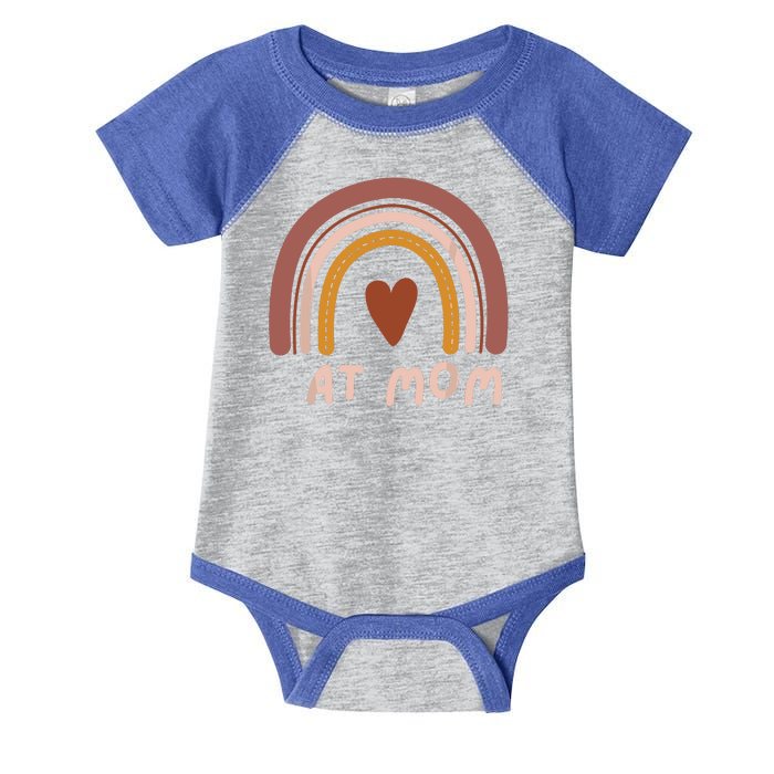 Cat Mom Cute Boho Rainbow Infant Baby Jersey Bodysuit