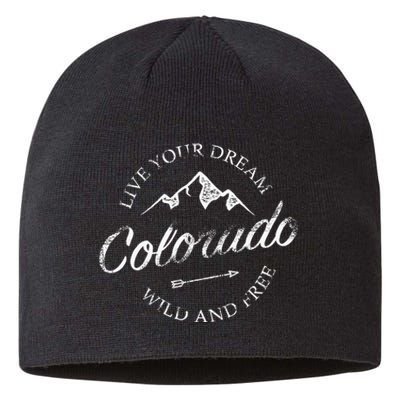 Colorado Mountains Sustainable Beanie