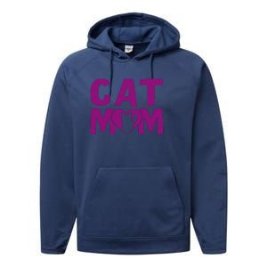 Cat Mom Performance Fleece Hoodie