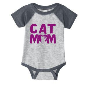 Cat Mom Infant Baby Jersey Bodysuit