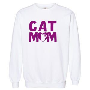 Cat Mom Garment-Dyed Sweatshirt