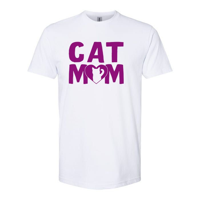 Cat Mom Softstyle CVC T-Shirt