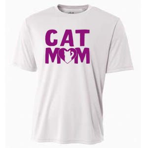 Cat Mom Cooling Performance Crew T-Shirt