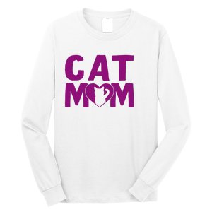 Cat Mom Long Sleeve Shirt