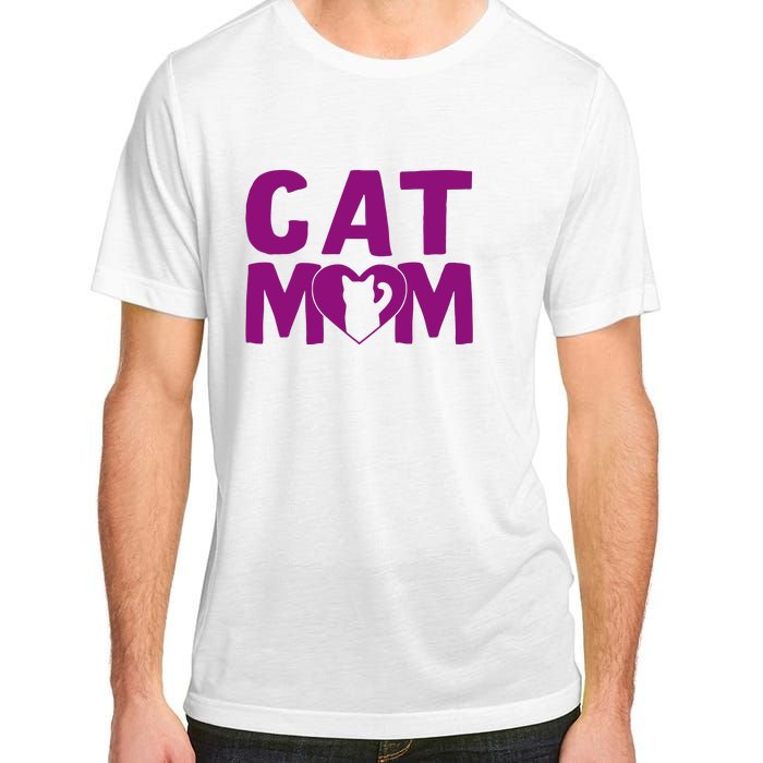 Cat Mom Adult ChromaSoft Performance T-Shirt