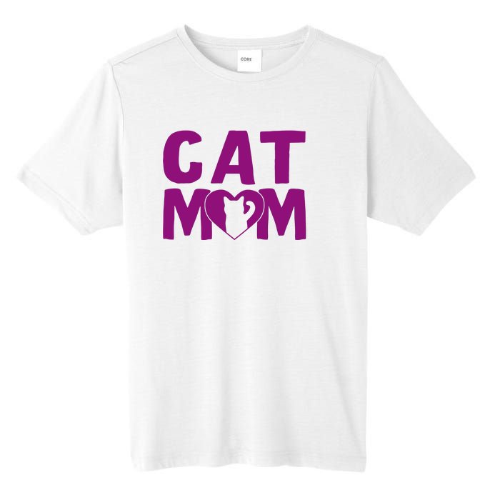 Cat Mom Tall Fusion ChromaSoft Performance T-Shirt