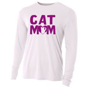 Cat Mom Cooling Performance Long Sleeve Crew