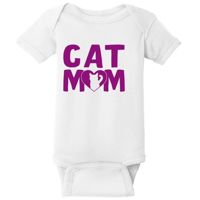 Cat Mom Baby Bodysuit