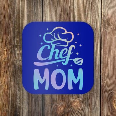 Chef Mom Culinary Mom Restaurant Family Cooking Culinary Mom Cool Gift Coaster