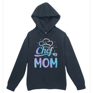 Chef Mom Culinary Mom Restaurant Family Cooking Culinary Mom Cool Gift Urban Pullover Hoodie