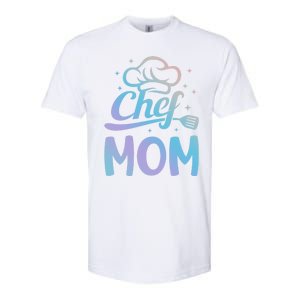 Chef Mom Culinary Mom Restaurant Family Cooking Culinary Mom Cool Gift Softstyle CVC T-Shirt