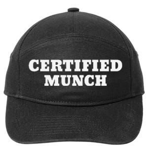 Certified Munch 7-Panel Snapback Hat