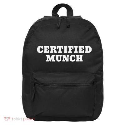 Certified Munch 16 in Basic Backpack