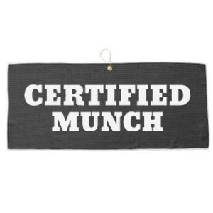 Certified Munch Large Microfiber Waffle Golf Towel