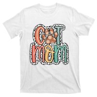 Cat Mom Cat Paw Mama T-Shirt