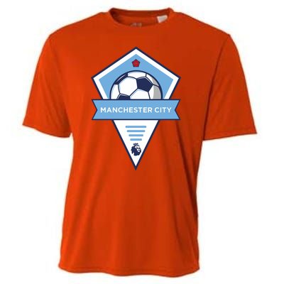 Cool Man City Soccer Team Cooling Performance Crew T-Shirt