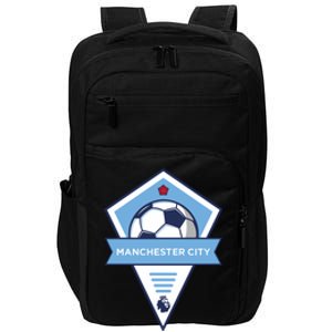 Cool Man City Soccer Team Impact Tech Backpack