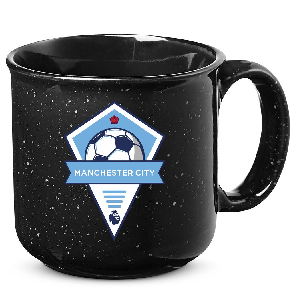 Cool Man City Soccer Team 15oz Campfire Ceramic Mug