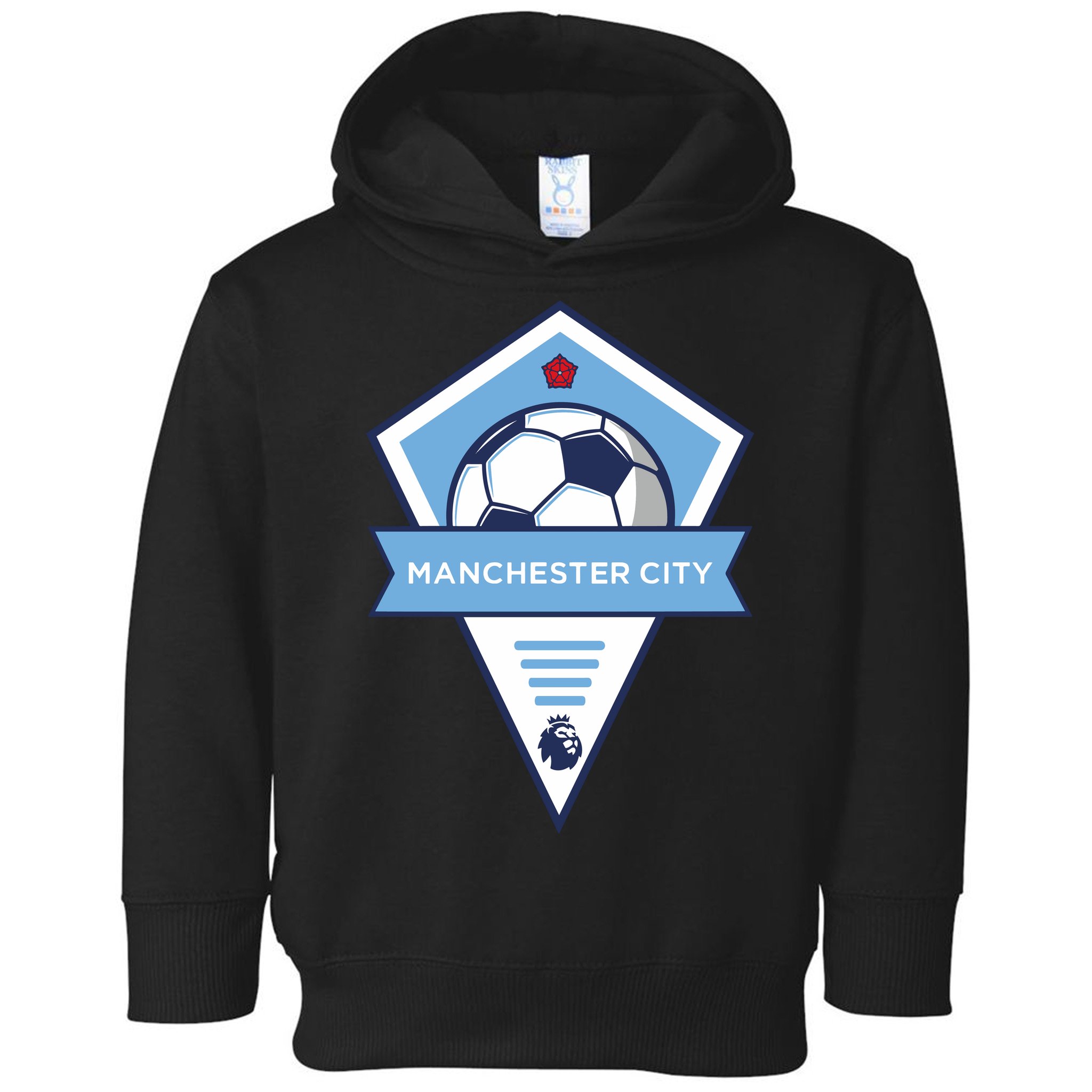Cool Man City Soccer Team Toddler Hoodie