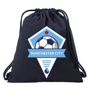 Cool Man City Soccer Team Drawstring Bag