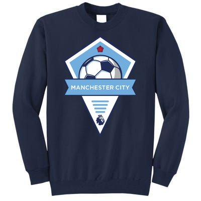 Cool Man City Soccer Team Tall Sweatshirt