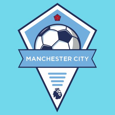 Cool Man City Soccer Team T-Shirt