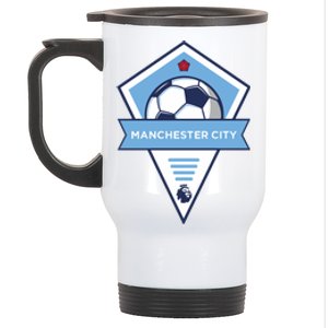 Cool Man City Soccer Team Stainless Steel Travel Mug