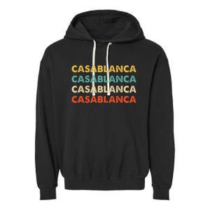 Casablanca Morocco Garment-Dyed Fleece Hoodie