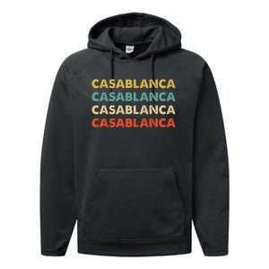 Casablanca Morocco Performance Fleece Hoodie