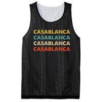 Casablanca Morocco Mesh Reversible Basketball Jersey Tank