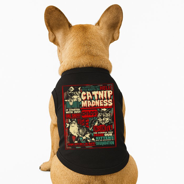 Catnip Madness Cute Kitten Cat Lover Gift For Cat Owners Doggie Tank