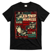 Catnip Madness Cute Kitten Cat Lover Gift For Cat Owners T-Shirt