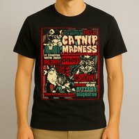 Catnip Madness Cute Kitten Cat Lover Gift For Cat Owners T-Shirt