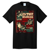 Catnip Madness Cute Kitten Cat Lover Gift For Cat Owners Tall T-Shirt