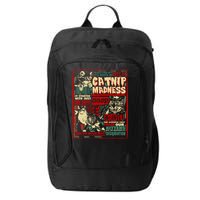 Catnip Madness Cute Kitten Cat Lover Gift For Cat Owners City Backpack