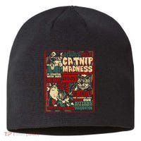Catnip Madness Cute Kitten Cat Lover Gift For Cat Owners Sustainable Beanie