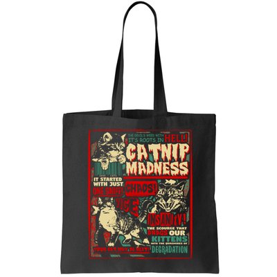Catnip Madness Cute Kitten Cat Lover Gift For Cat Owners Bag