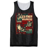 Catnip Madness Cute Kitten Cat Lover Gift For Cat Owners Mesh Reversible Basketball Jersey Tank