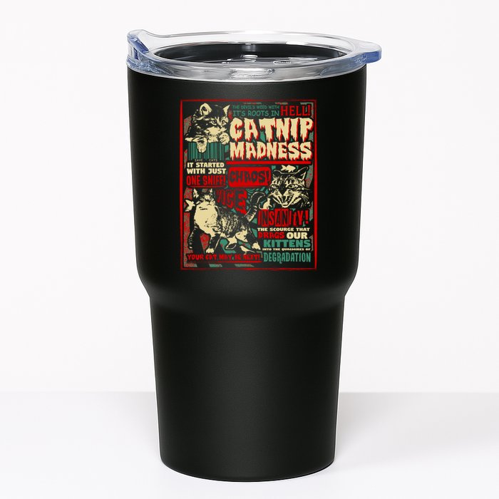 Catnip Madness Cute Kitten Cat Lover Gift For Cat Owners Tumbler