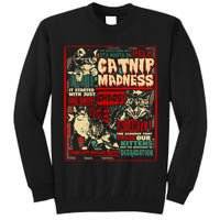 Catnip Madness Cute Kitten Cat Lover Gift For Cat Owners Tall Sweatshirt